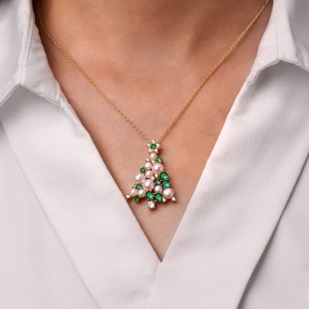 Chirstmas Tree Necklace