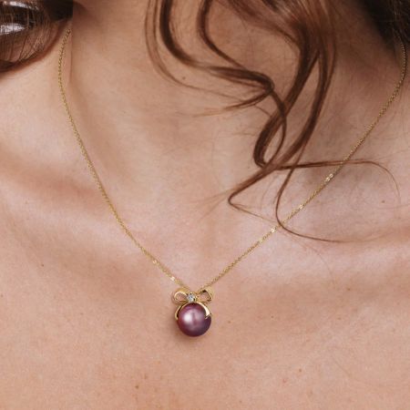 Bow Pearl Jewelry Set