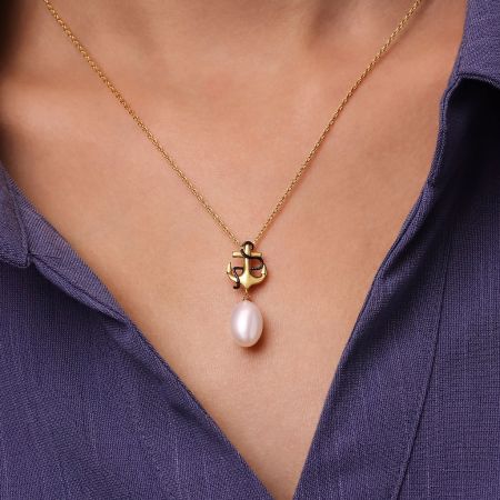 Anchor Pendant Necklace