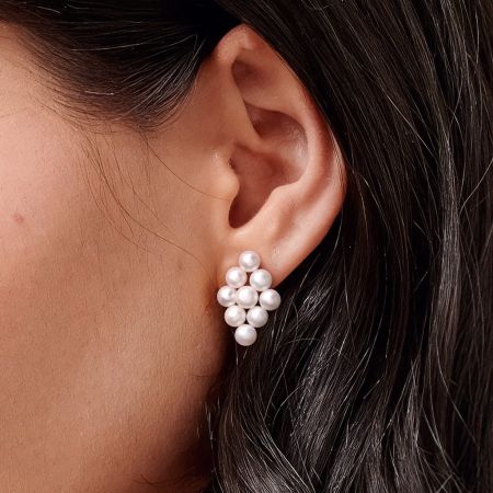Rhombus Weave Earrings