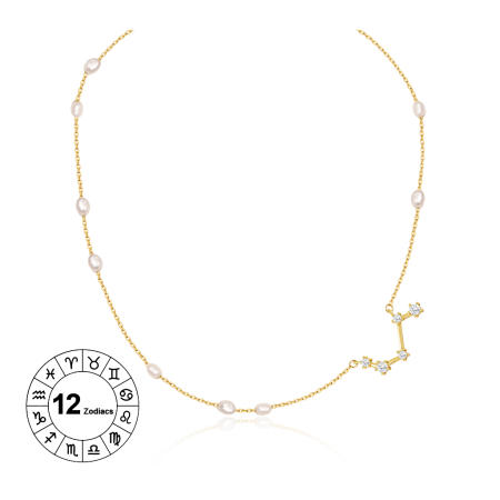 Aries Zodiac Necklace