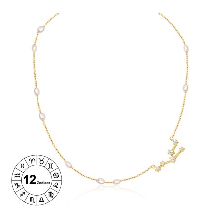 Taurus Zodiac Necklace