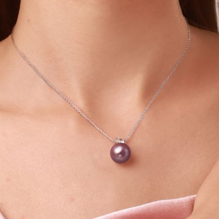 Classic Solitaire Necklace
