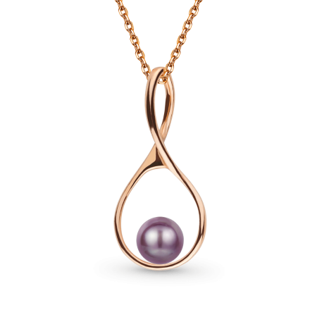 Twist Pearl Necklace