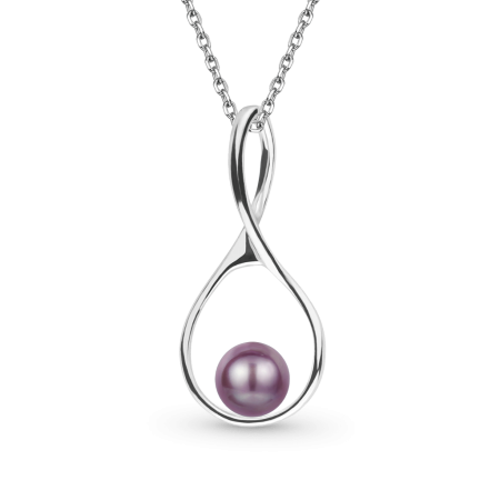 Twist Pearl Necklace