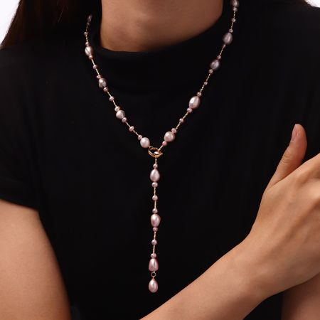 Adjustable Tincup Necklace