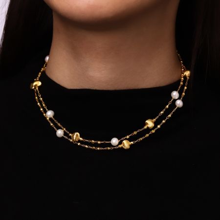 Metal Ball Necklace