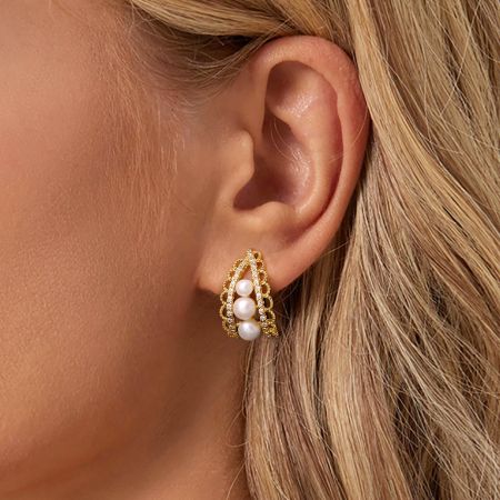 Lace Drop Earrings