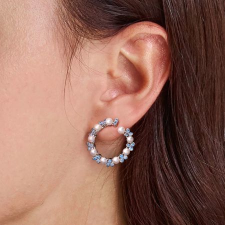 Blue Topaz Earrings
