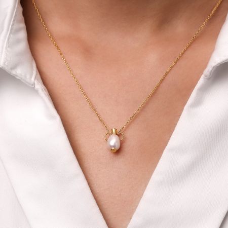 Double-Eared Bottle Necklace