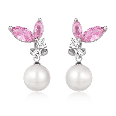 Pink Morganite Earrings