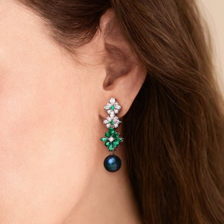 Flower Drop Earrings