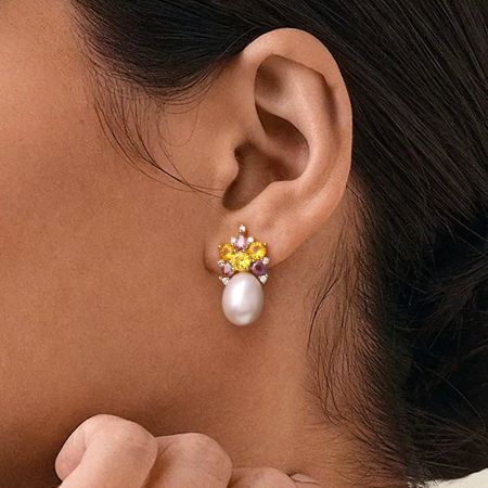 Pearl Stud Earrings