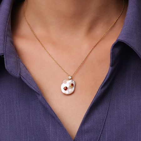 Ladybug Pendant Necklace