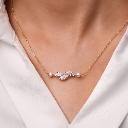 White Topaz Necklace