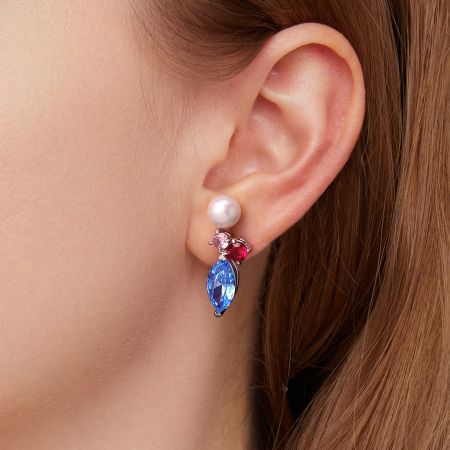 Blue Topaz Earrings