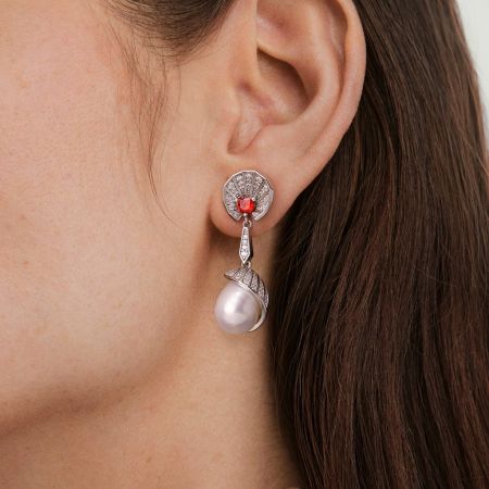 Spiral Drop Earrings