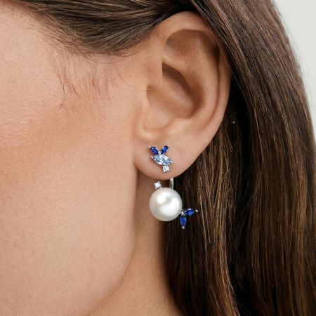 Blue Sapphire Earrings