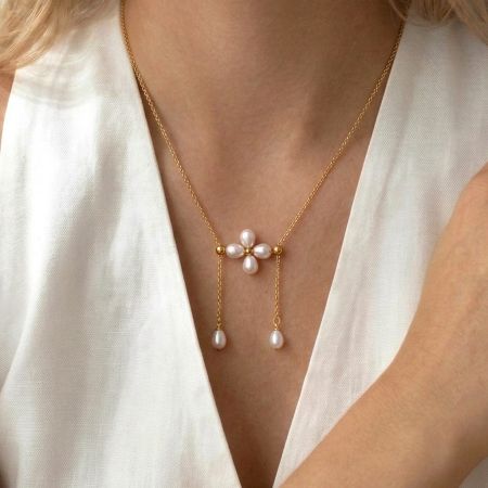 Flower Adjustable Necklace