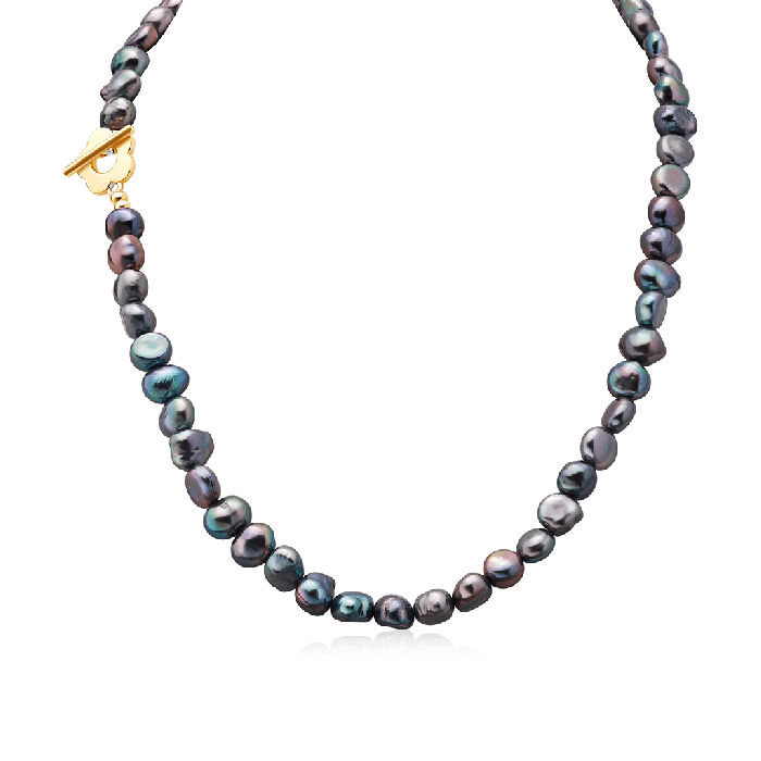 Natural Baroque Pearl Necklace
