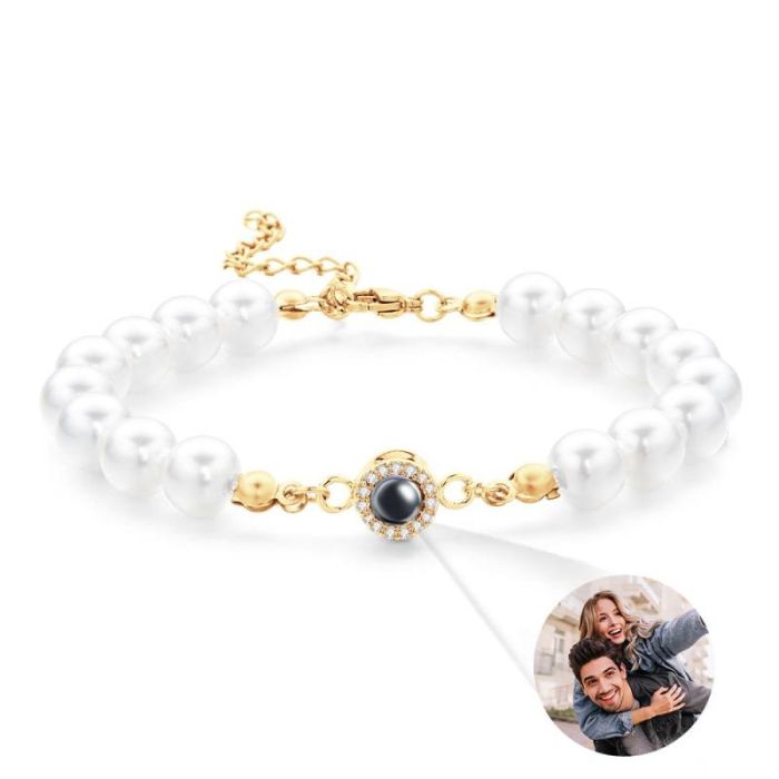 Projection Pearl Bracelet