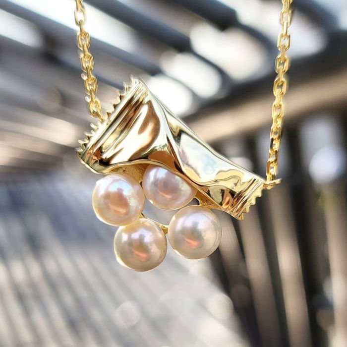 Candy Freshwater Pearl Pendant Necklace