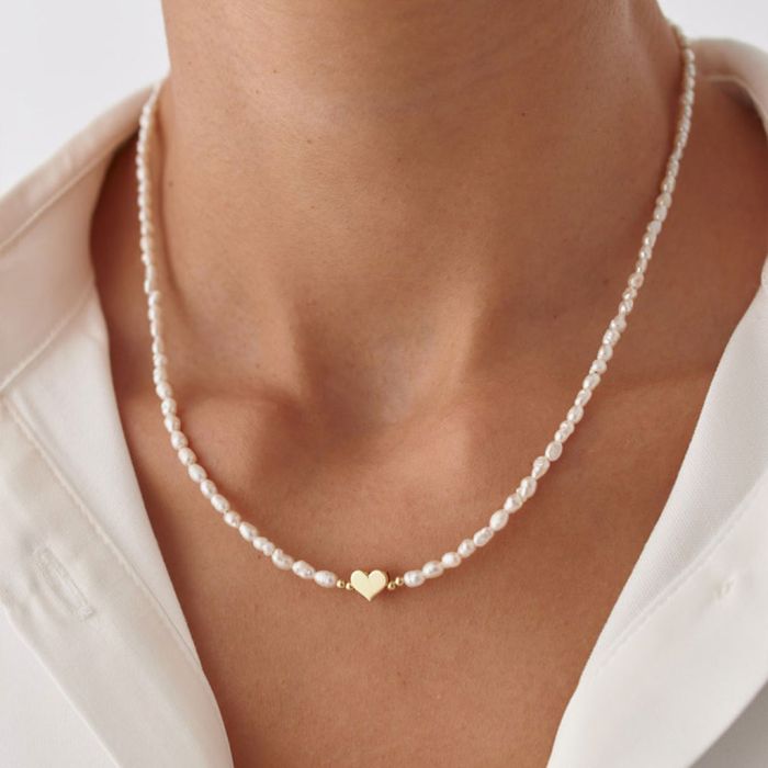 Heart Strand Necklace