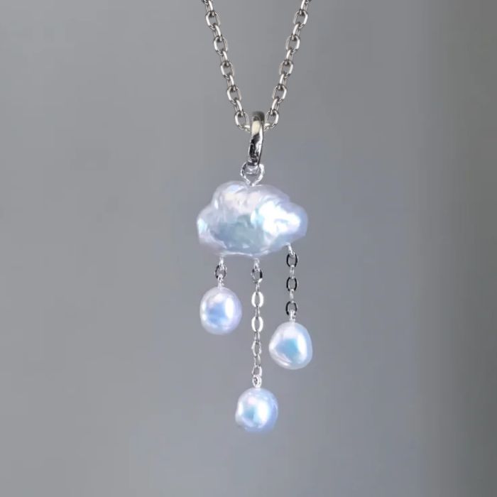 Cloud Pendant Necklace