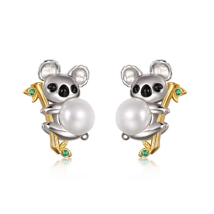 Koala Stud Earrings