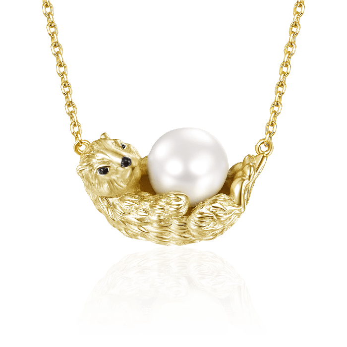 Otter Pendant Necklace