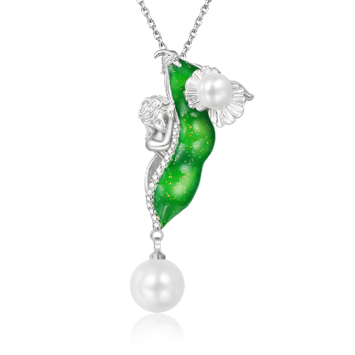 The Princess In The Pea Necklace