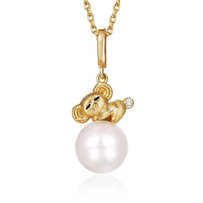 Sleeping Koala Necklace