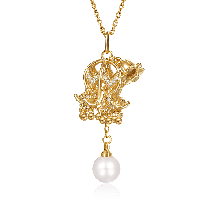 Lily Of The Valley Flower Necklace