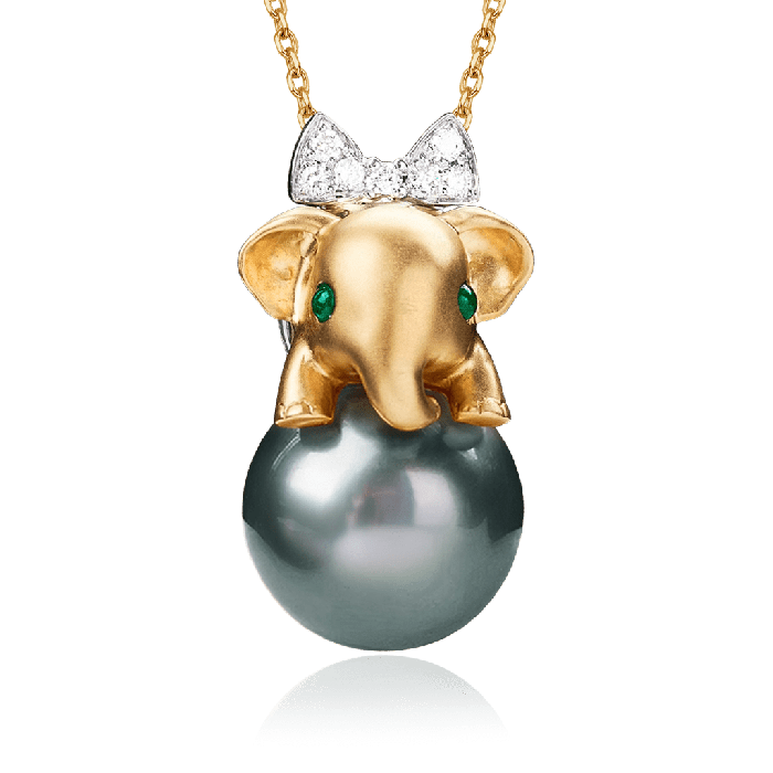 Elephant Pendant Necklace