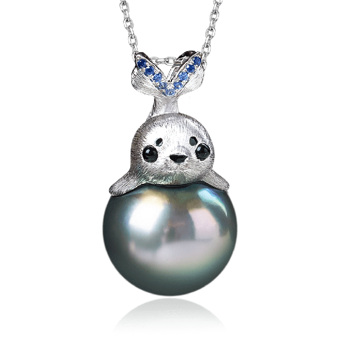 Sea Lion Pendant Necklace