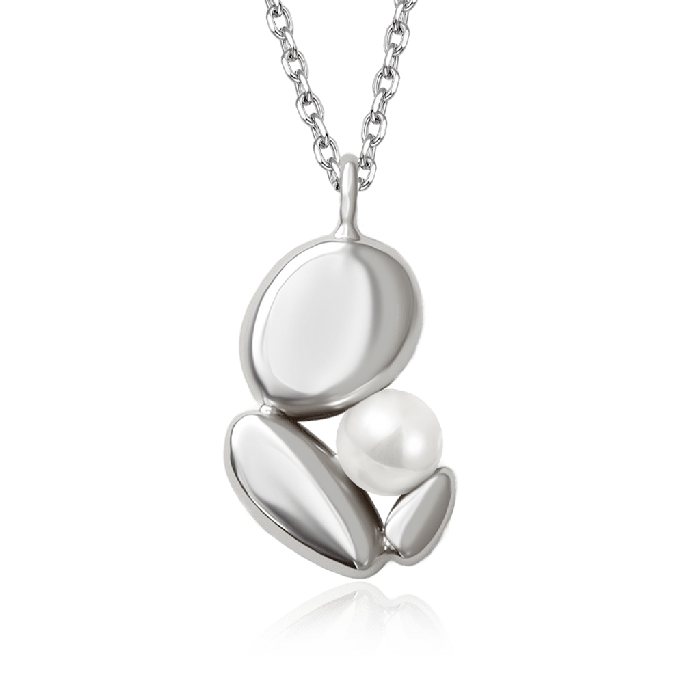 Mother's Hug Pearl Necklace