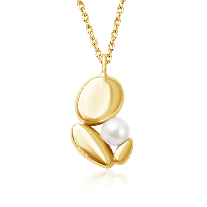 Mother's Hug Pearl Necklace