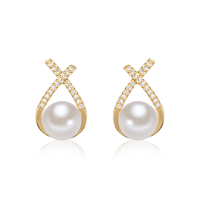 Freshwater Pearl Stud Earrings