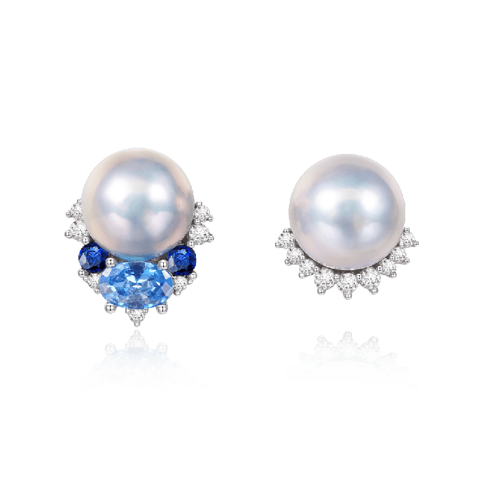 Asymmetry Stud Earrings