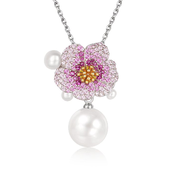 Flower Pendant Necklace
