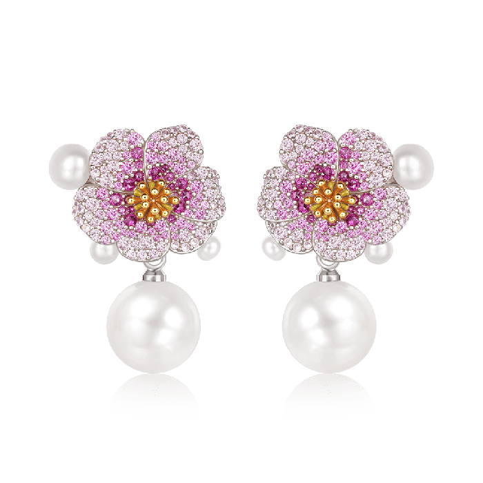 Flower Stud Earrings