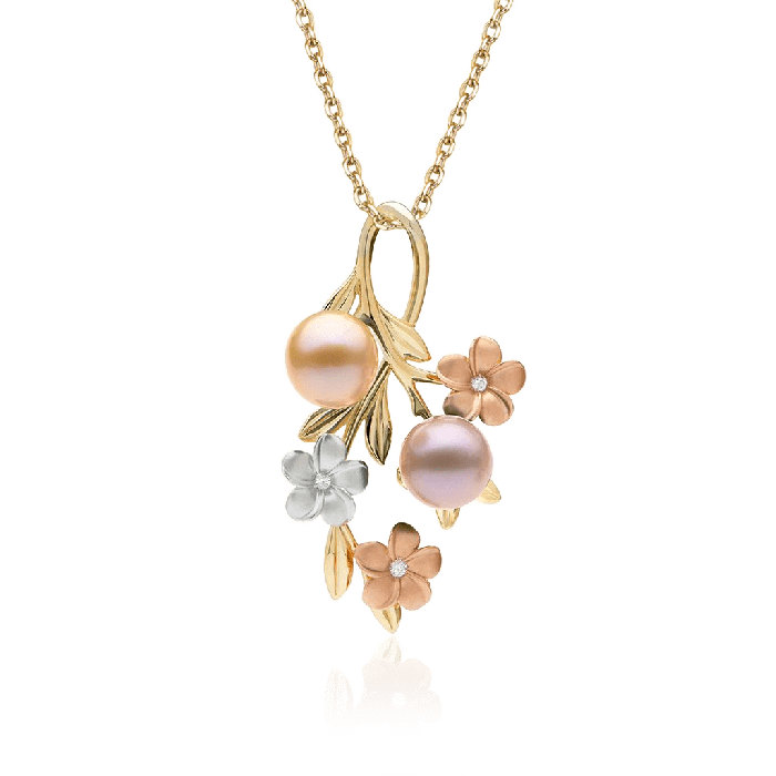 Bloom Flower Pendant Necklace