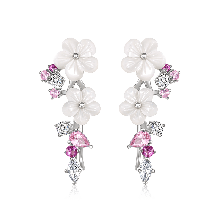 Flower Cluster Earrings