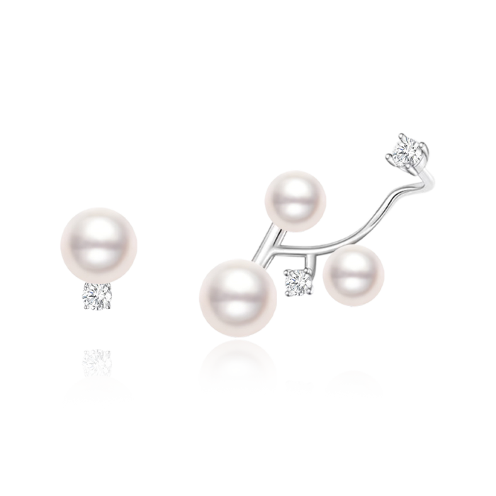 Asymmetric Stud Earrings