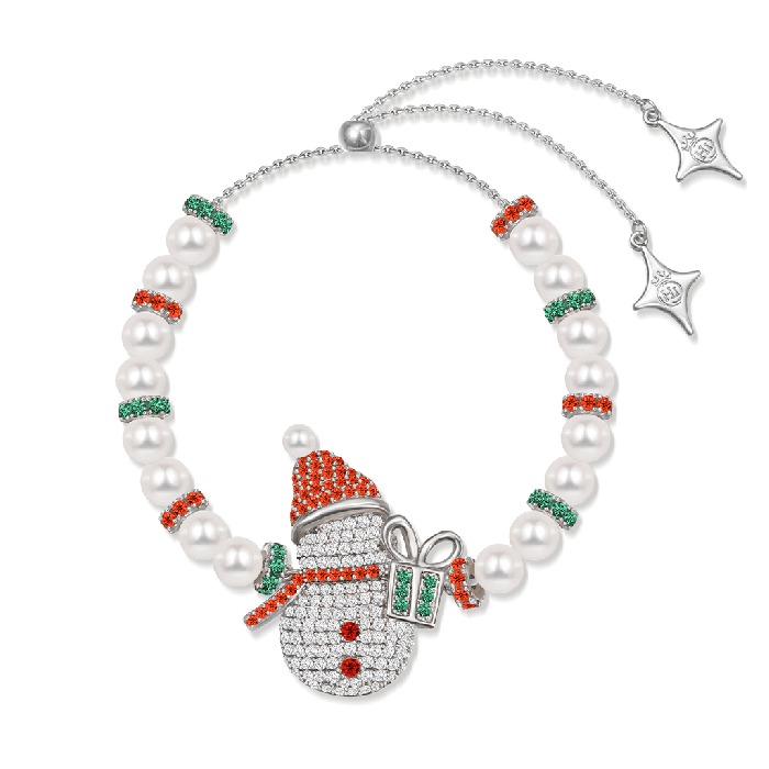 Snowman Strand Bracelet