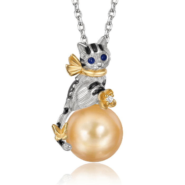 Cat Pendant Necklace