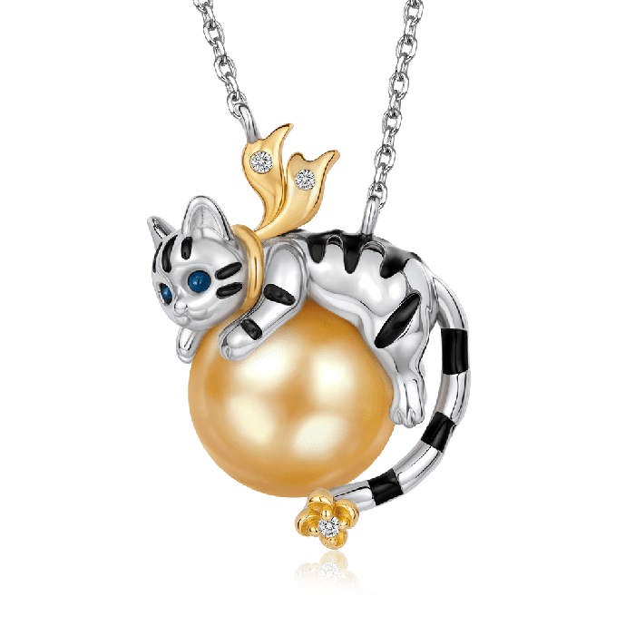 Cat Pendant Necklace
