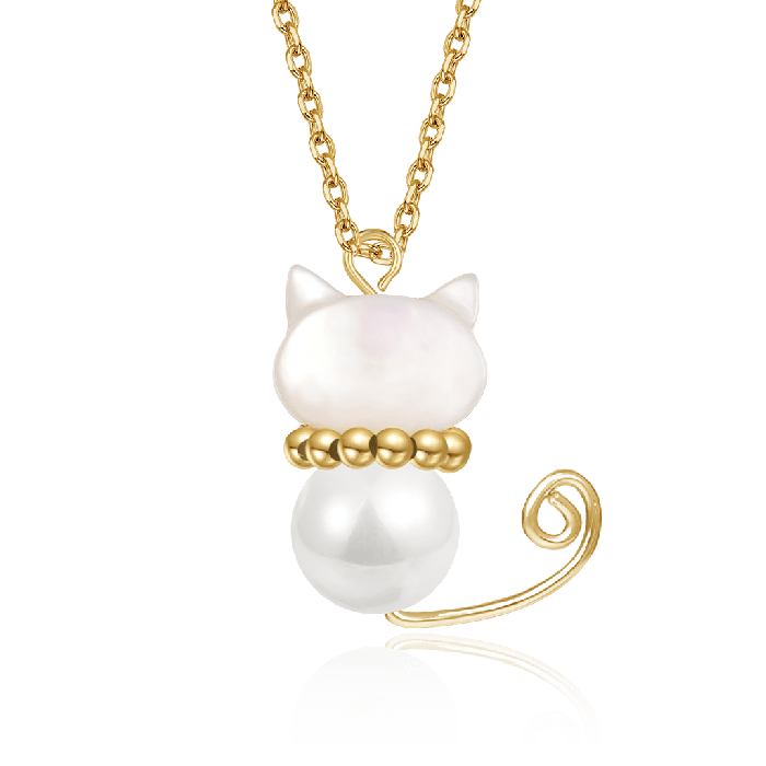 Cat Pendant Necklace