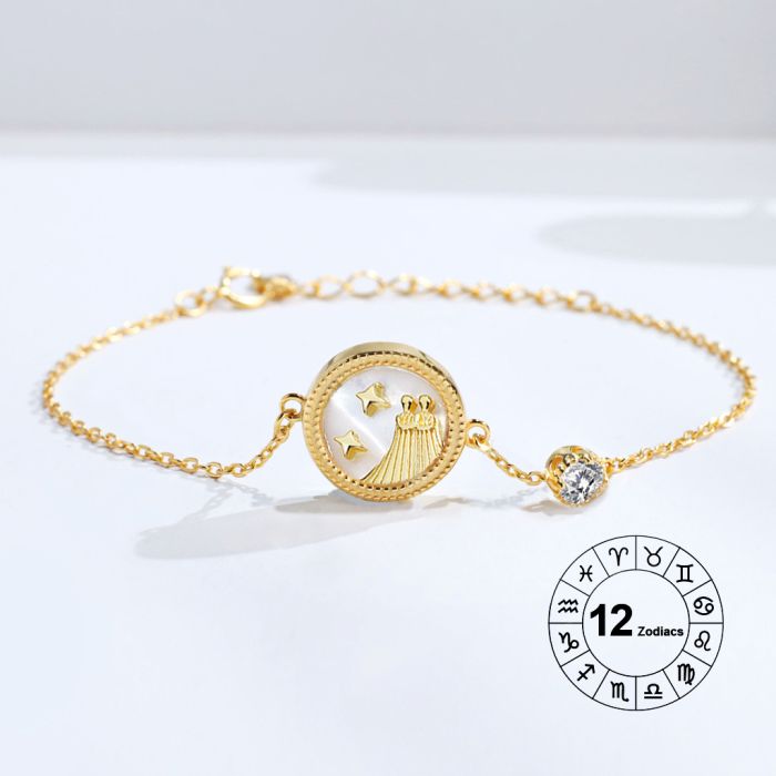 Gemini Zodiac Bracelet
