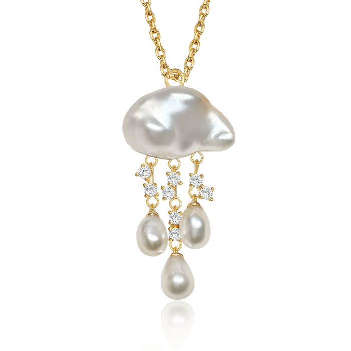 Cloud Pendant Necklace